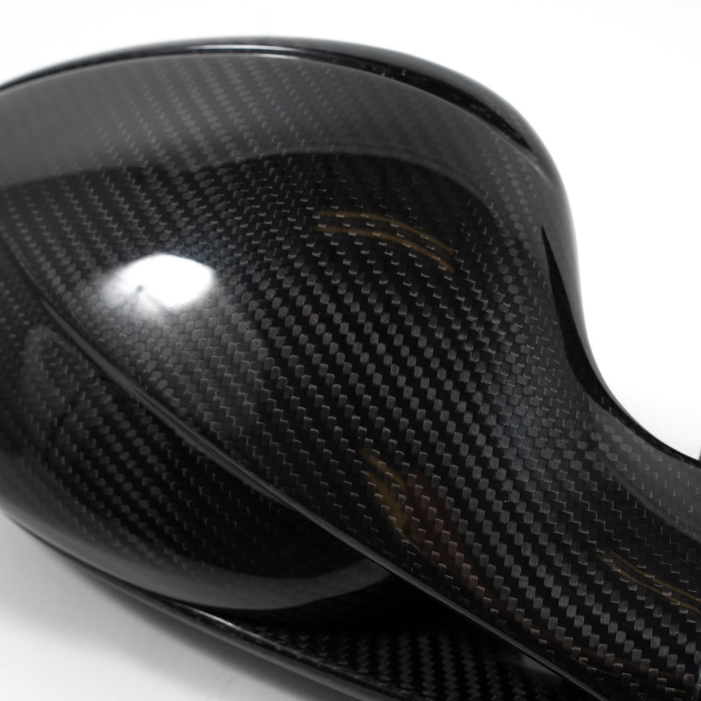Rennline Carbon Außenspiegelkappen (Mirror Shell Set) – Porsche 997 / 987 – Variante 997.1/987.1 oder 997.2/987.2 – OEM-Fit – Austausch mit Serien-Hardware