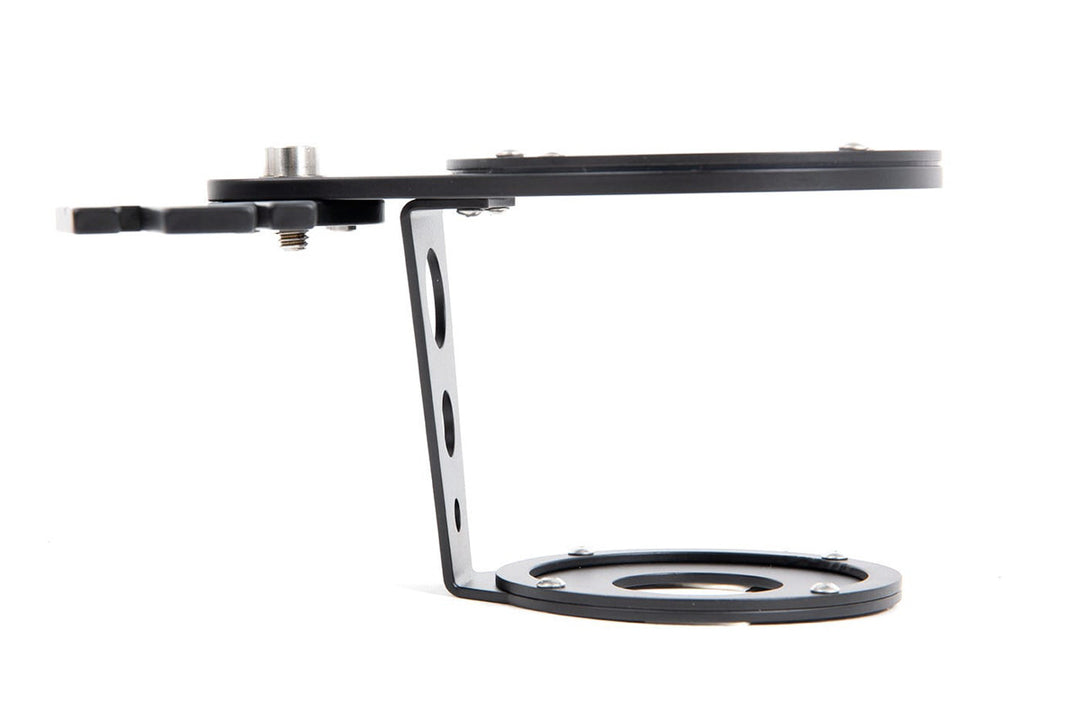 Rennline Sitzschienen-Getränkehalter verstellbar – Porsche 911/912 (1974–1989) – Aluminium, klappbar, RHD möglich