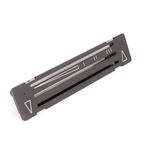 Rennline Billet HVAC Bedienteil / Klimabedienpanel – CNC-gefräst, eloxiert, Micro-LED – Porsche 911/930/912 (1969–1989) – für Backdate-Dash geeignet
