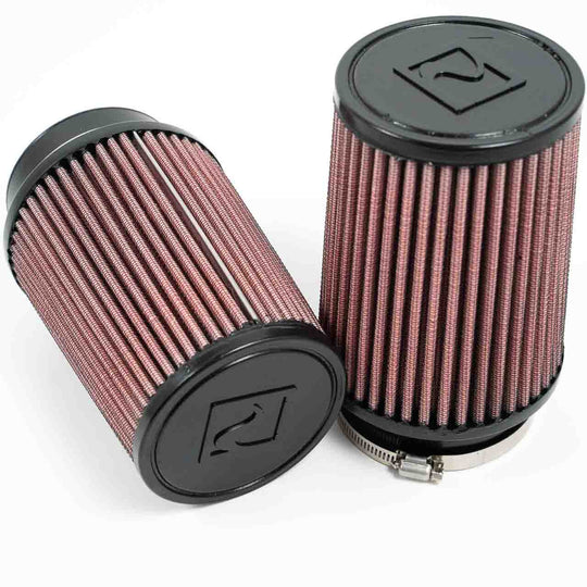 Rennline Ersatz-Luftfilter (High-Flow Dry) für Rennline Carbon Intake – 92 mm Anschluss – einzeln