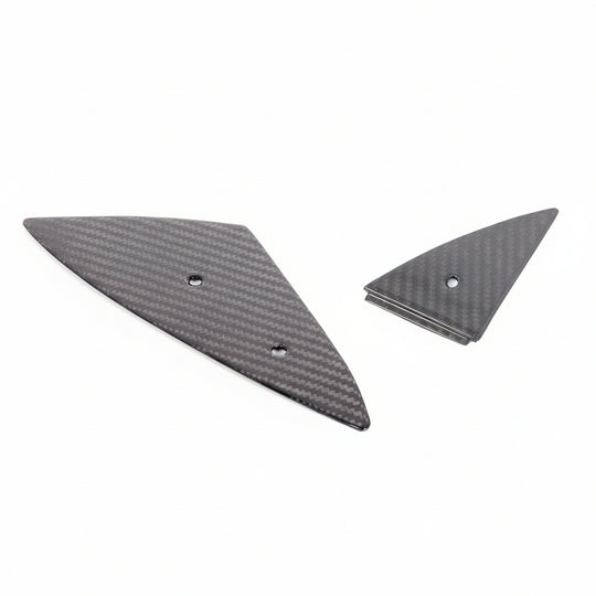 Rennline Carbon Armaturenbrett-Endkappen (Dash End Cap Kit) – Porsche 964/993
