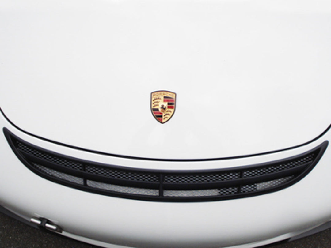 Rennline GT3 Smile Vent Kit – Schneideschablone & Montagekit für 997 GT3 Oberlüftung – Porsche 997/987 – optional Vent & Mesh-Grill