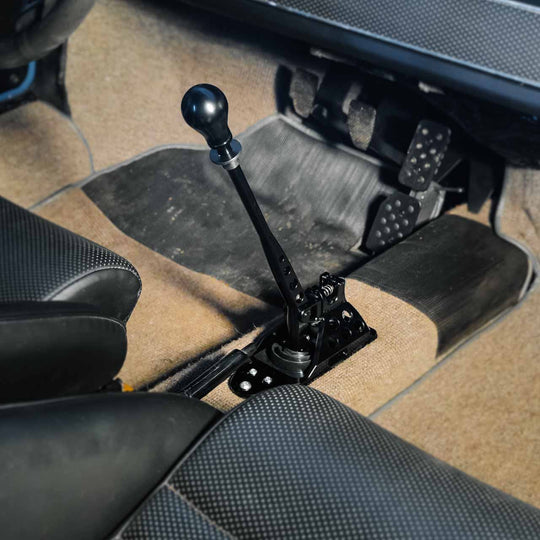 Rennline ExactShift Billet Short Shifter – Chassis-Short-Shifter 901/915/930 – Farbe & Schaltknauf wählbar – Porsche 911/912/930 (1965–1986)
