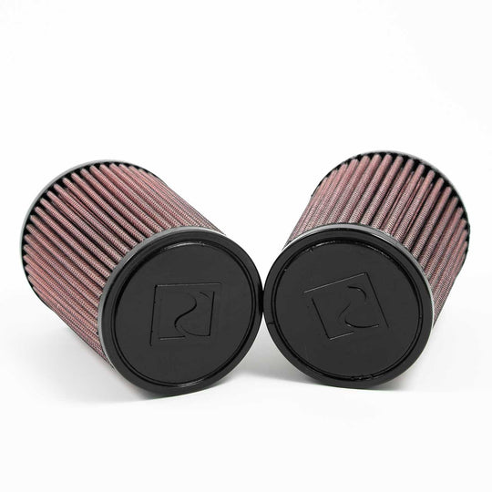 Rennline Ersatz-Luftfilter (High-Flow Dry) für Rennline Carbon Intake – 92 mm Anschluss – einzeln
