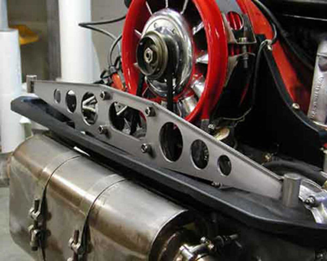 Rennline RSR-Style Edelstahl-Motorträger / Engine Carrier – Porsche 911/930/964 Turbo/993 – verstärkt, mit RSR-Flanschen (ohne Cabrio)