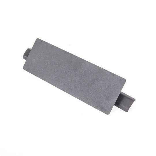 Rennline Heater Control Block-Off Plate / Heizungsregler-Delete Platte – Porsche 911/912/930 (1965–1989) – schwarz pulverbeschichtet, OEM-Look