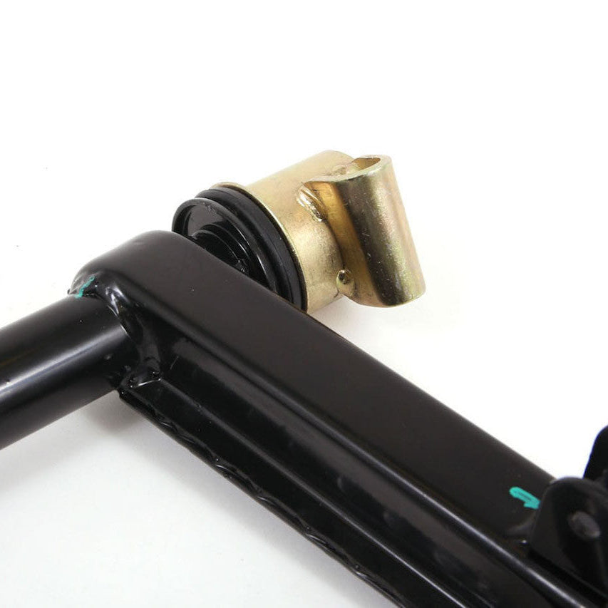 Rennline Querlenker-Kit vorn – komplett neu, mit OEM-Buchsen & vormontiertem Traggelenk (Paar) (S31) – Porsche 911/912/930 (1968–1989) – Auswahl Baujahr & Traggelenk (Stock/Decambered)