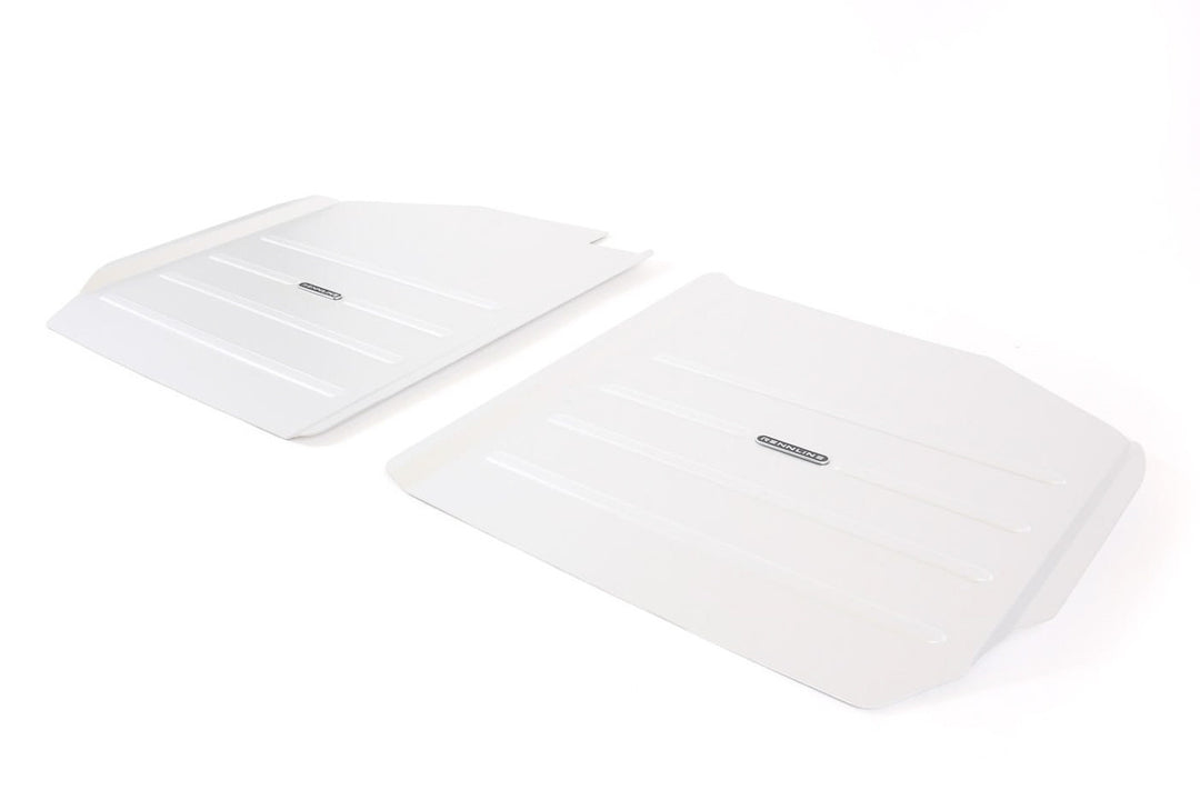 Rennline Track Mat Set Fahrer & Beifahrer – Porsche 911/912/930 (1965–1989) – eloxiertes Aluminium