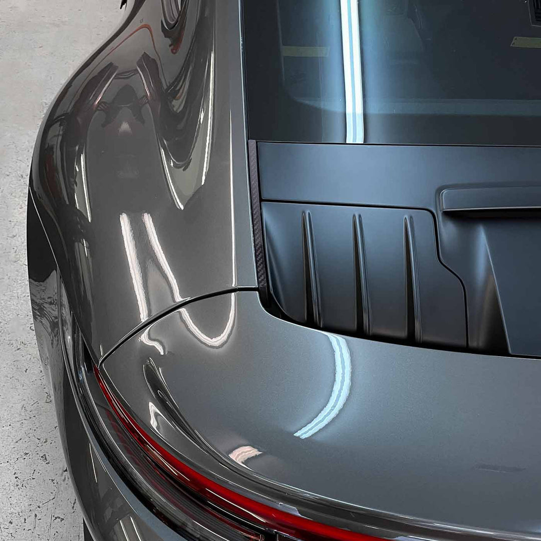 Rennline 992 GT3 Wing Delete Kit – Touring-Look Umbau für Porsche 992 GT3 – handlaminiertes Carbon – reversibel