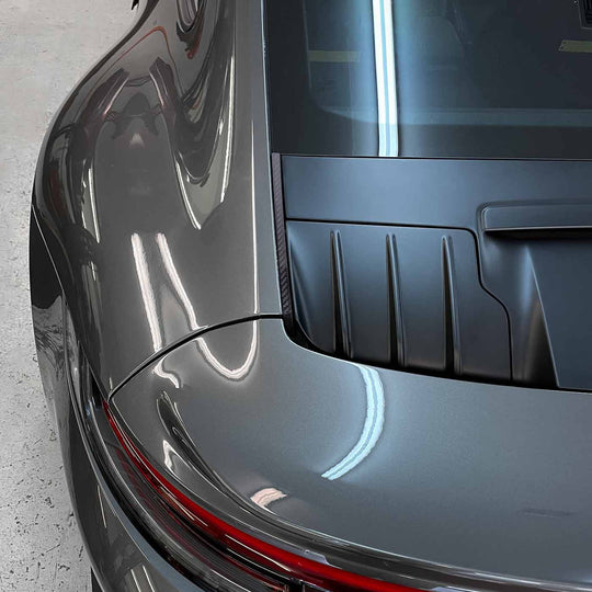 Rennline 992 GT3 Wing Delete Kit – Touring-Look Umbau für Porsche 992 GT3 – handlaminiertes Carbon – reversibel