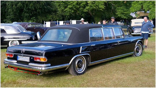 Mercedes-Benz 600 Pullmann W100 Abschlussblech Heck