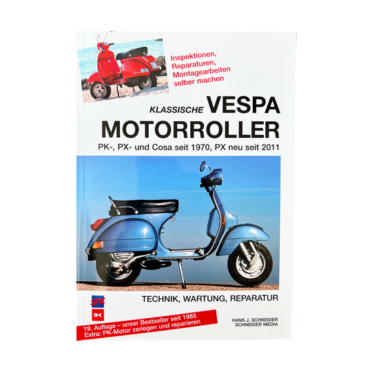 Klassische Vespa Motorroller